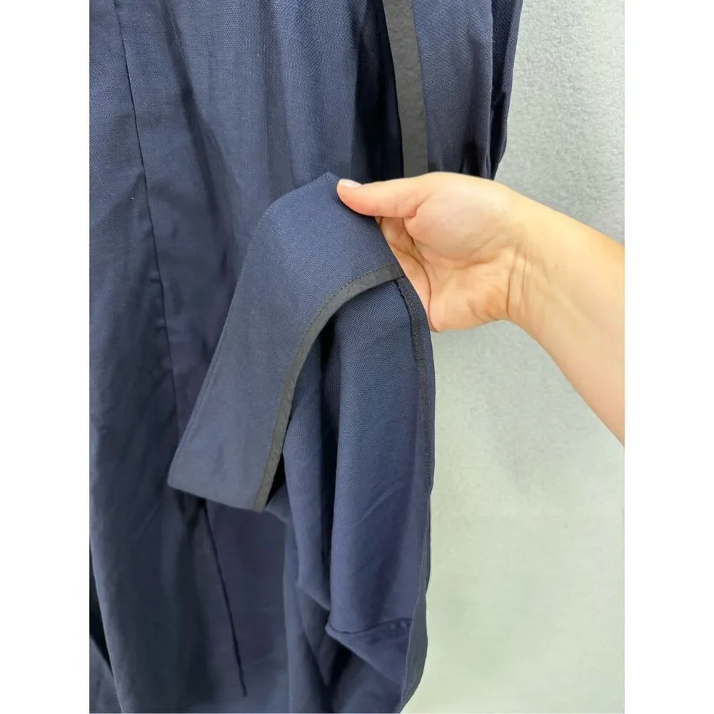 NWT Future Planet of Style FPS Womens Navy Blue Queen of hearts Midi Dress Small - Picture 8 of 10